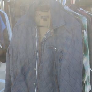 Men's Blue Quilted Jacket